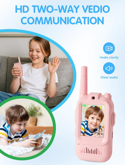 Kids Video Walkie Talkies – 2 Pack